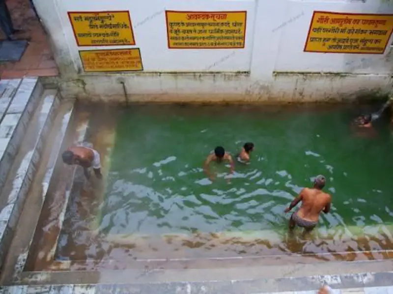 A view of gauri kund 